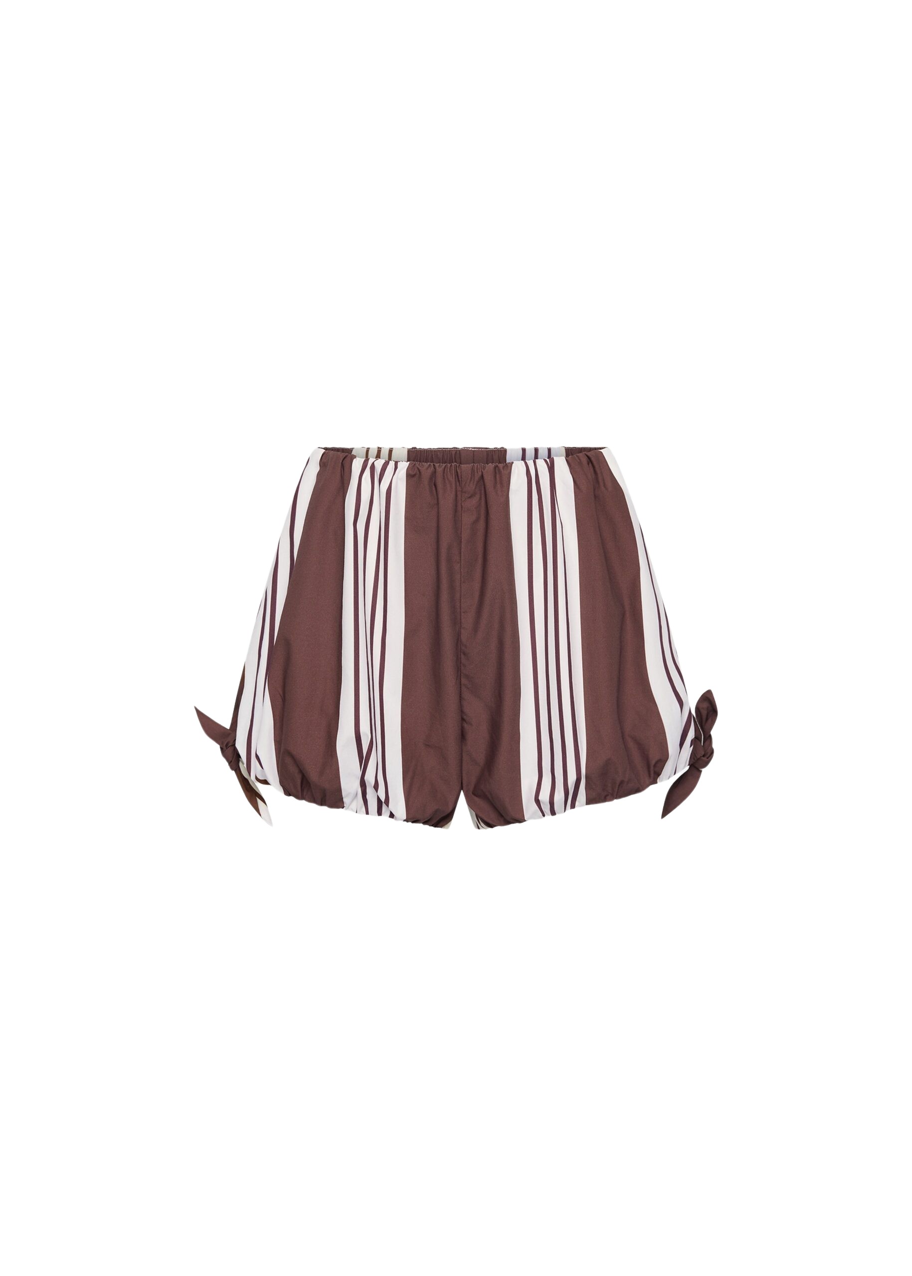The Frankie Shop Rosie Shorts – Choc Stripe
