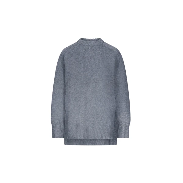 The Frankie Shop Safi LDS Cashmere Blend Sweater – Anthracite Melange