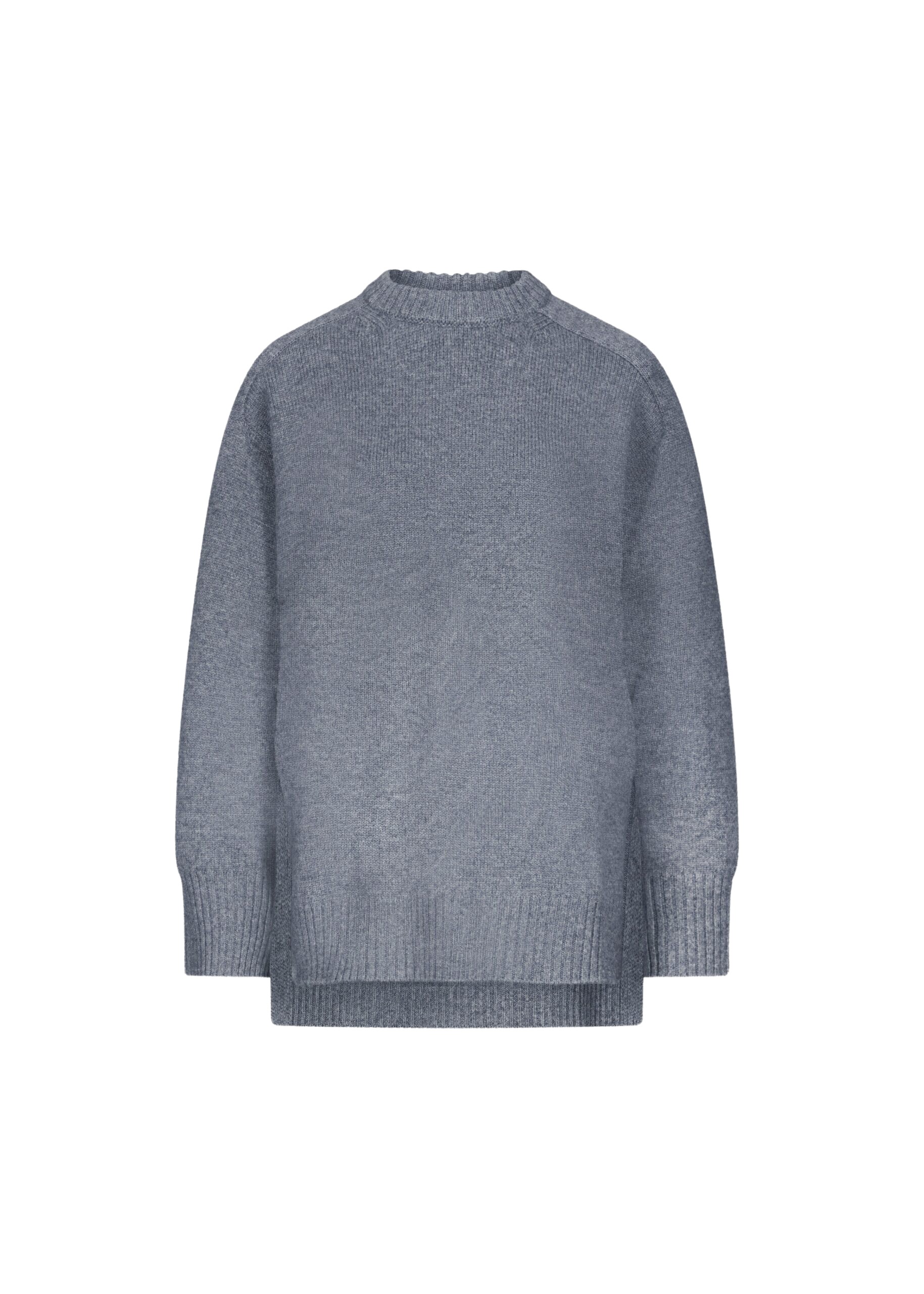 The Frankie Shop Safi LDS Cashmere Blend Sweater – Anthracite Melange