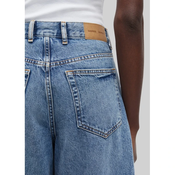 The Frankie Shop Saharper Jeans - Authentic - Oversized Minimalist Pants in Blue - Shop at Luxury Shoes 