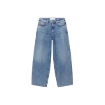 The Frankie Shop Saharper Jeans - Authentic - Oversized Minimalist Pants in Blue - Shop at Luxury Shoes 