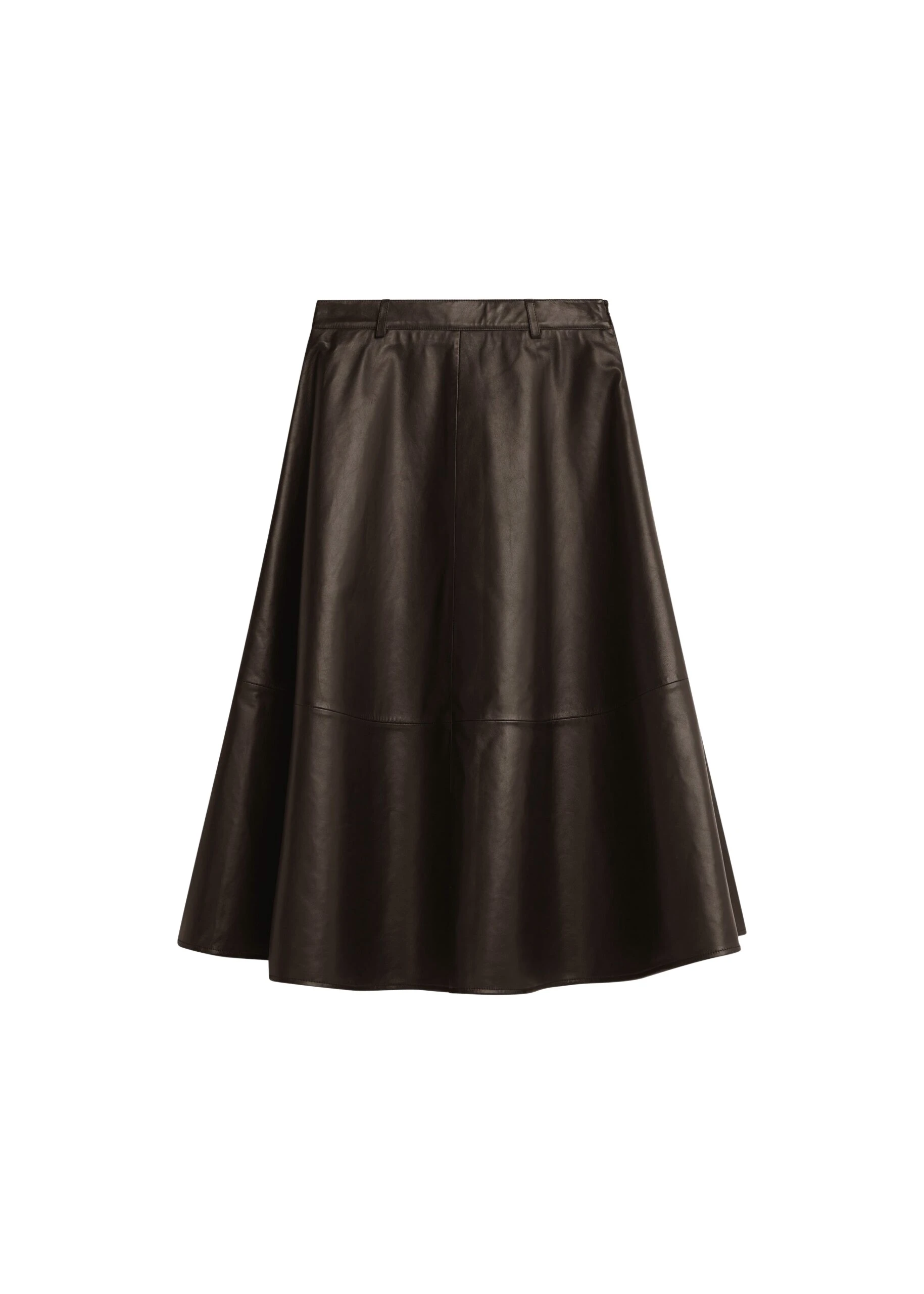 The-Frankie-Shop-Savil-Leather-Midi-Skirt-Dark-Brown-coveti-scaled26069_nobg The Frankie Shop Savil Leather Midi Skirt - Dark Brown - Oversized Minimalist Skirts in Beige - Shop at Luxury Shoes