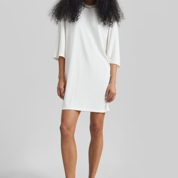 The Frankie Shop Sian Oversized T-Shirt Dress – White, view 5