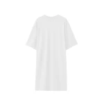 The Frankie Shop Sian Oversized T-Shirt Dress - White - Oversized Minimalist Dresses in White - Shop at Luxury Shoes 