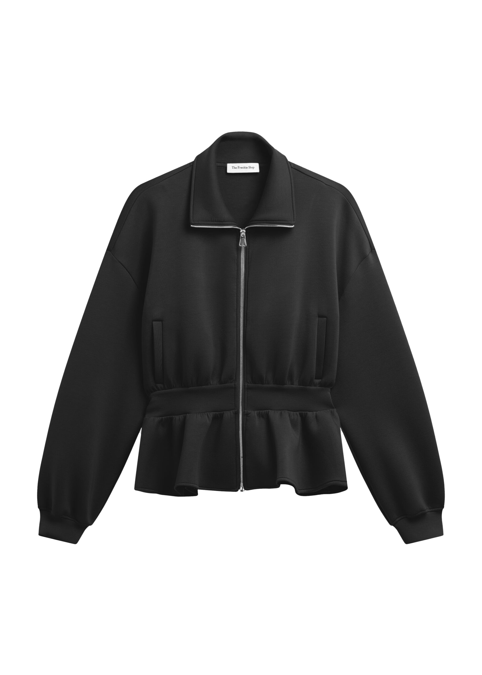 The Frankie Shop Sorelle Peplum Jacket – Black