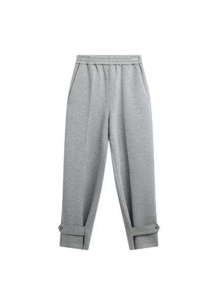 The Frankie Shop Sorelle Sweatpants - Grey - Oversized Minimalist Pants in Grey - Shop at Luxury Shoes 