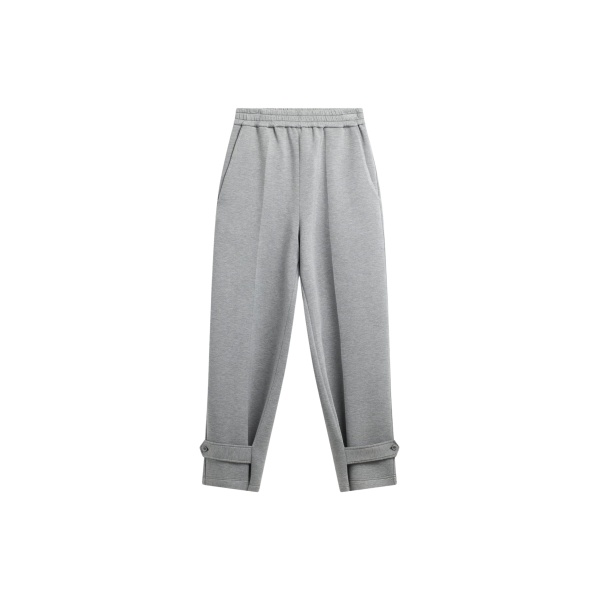The Frankie Shop Sorelle Sweatpants - Grey - Oversized Minimalist Pants in Grey - Shop at Luxury Shoes 