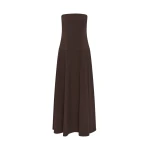 The-Frankie-Shop-Strapless-Rouleau-Dress-Bark-coveti-scaled38870_nobg The Frankie Shop Strapless Rouleau Dress - Bark - Oversized Minimalist Dresses in Beige - Shop at Luxury Shoes
