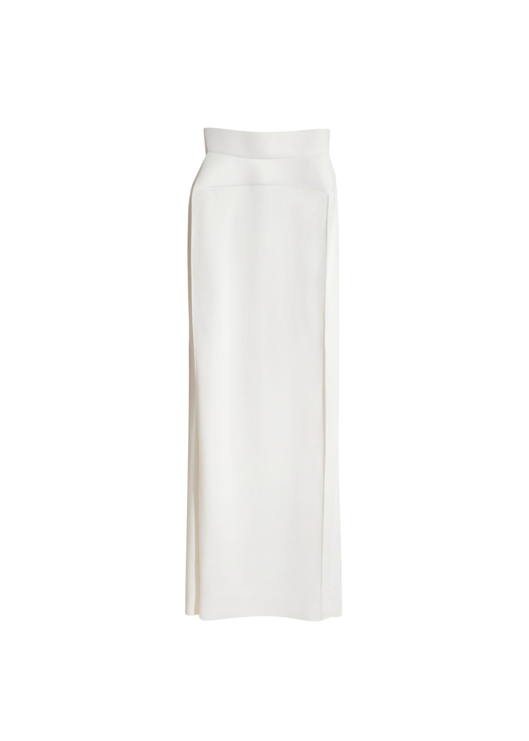 The Frankie Shop Structured Skirt - Ivory - Oversized Minimalist Skirts in Ivory - Shop at Luxury Shoes 