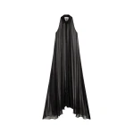 The Frankie Shop Sukie Sheer Halterneck Dress - Black - Oversized Minimalist Dresses in Black - Shop at Luxury Shoes 