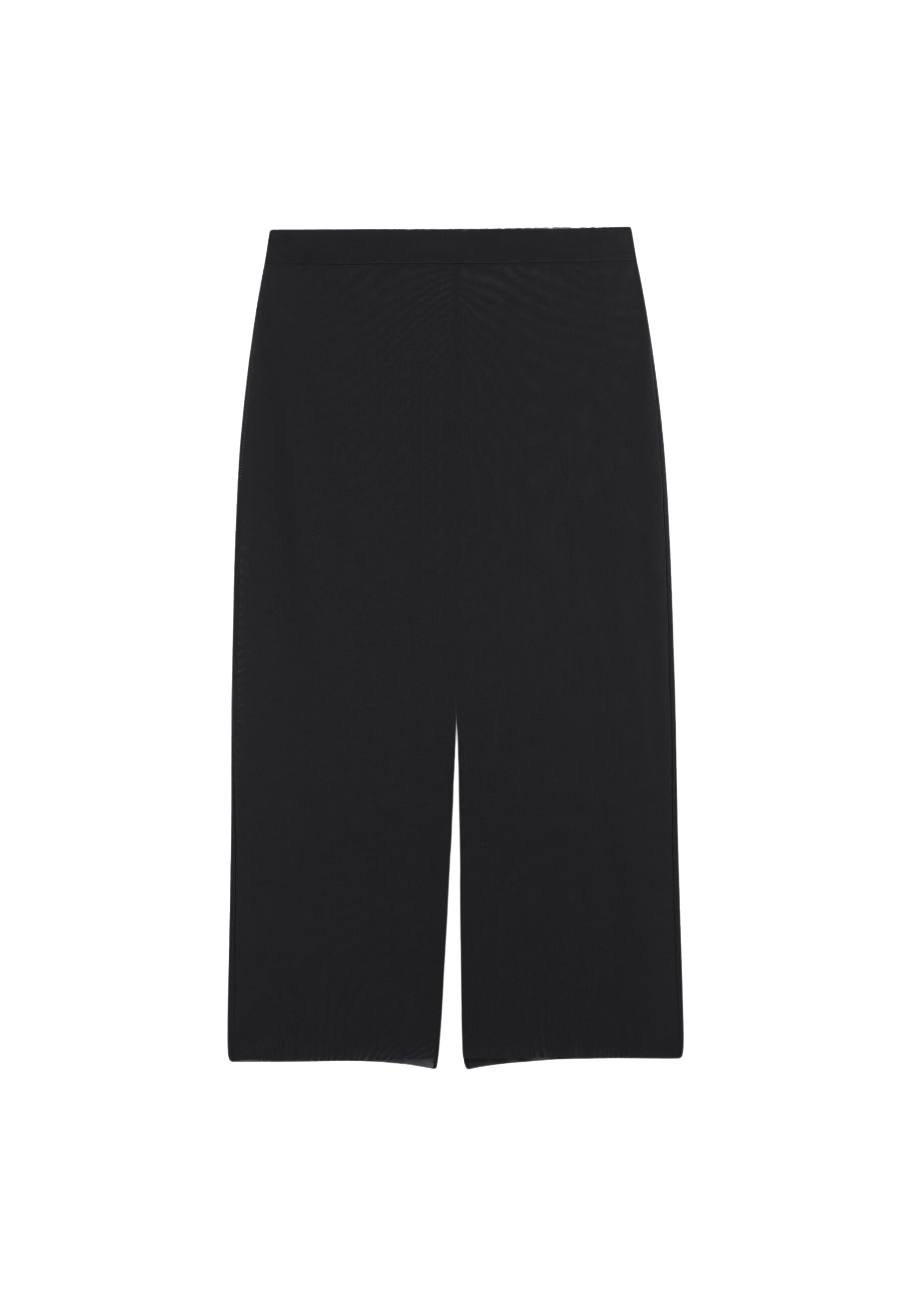 The Frankie Shop Suva Sheer Skirt - Black - Oversized Minimalist Skirts in Black - Shop at Luxury Shoes 