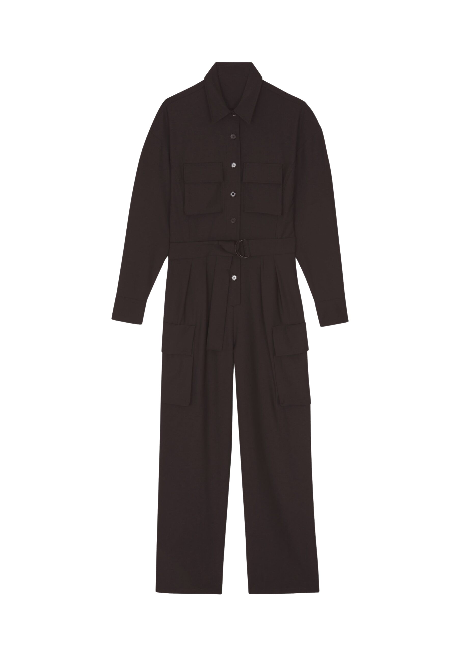 The Frankie Shop Suzie Jumpsuit – Brown