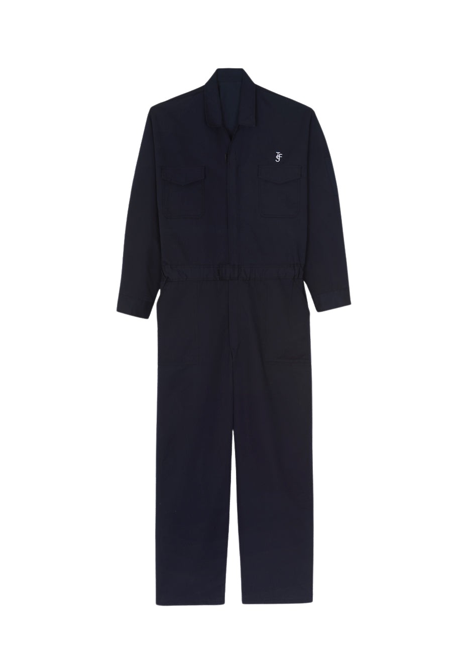 The Frankie Shop TFS Oversized Boiler Suit – Navy