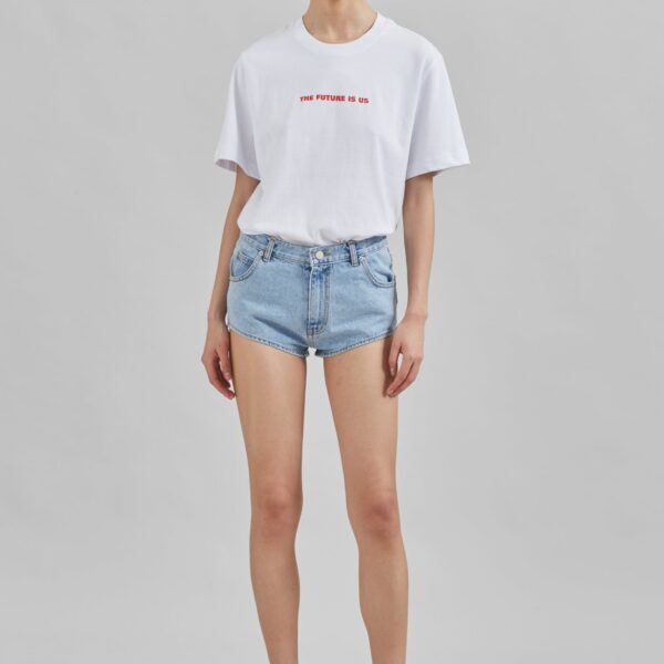 The Frankie Shop TFS x Housing Works T-Shirt – White Top, view 5