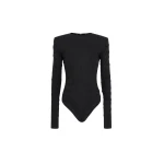 The Frankie Shop Top #11 - Black - Oversized Minimalist Tops in Black - Shop at Luxury Shoes 