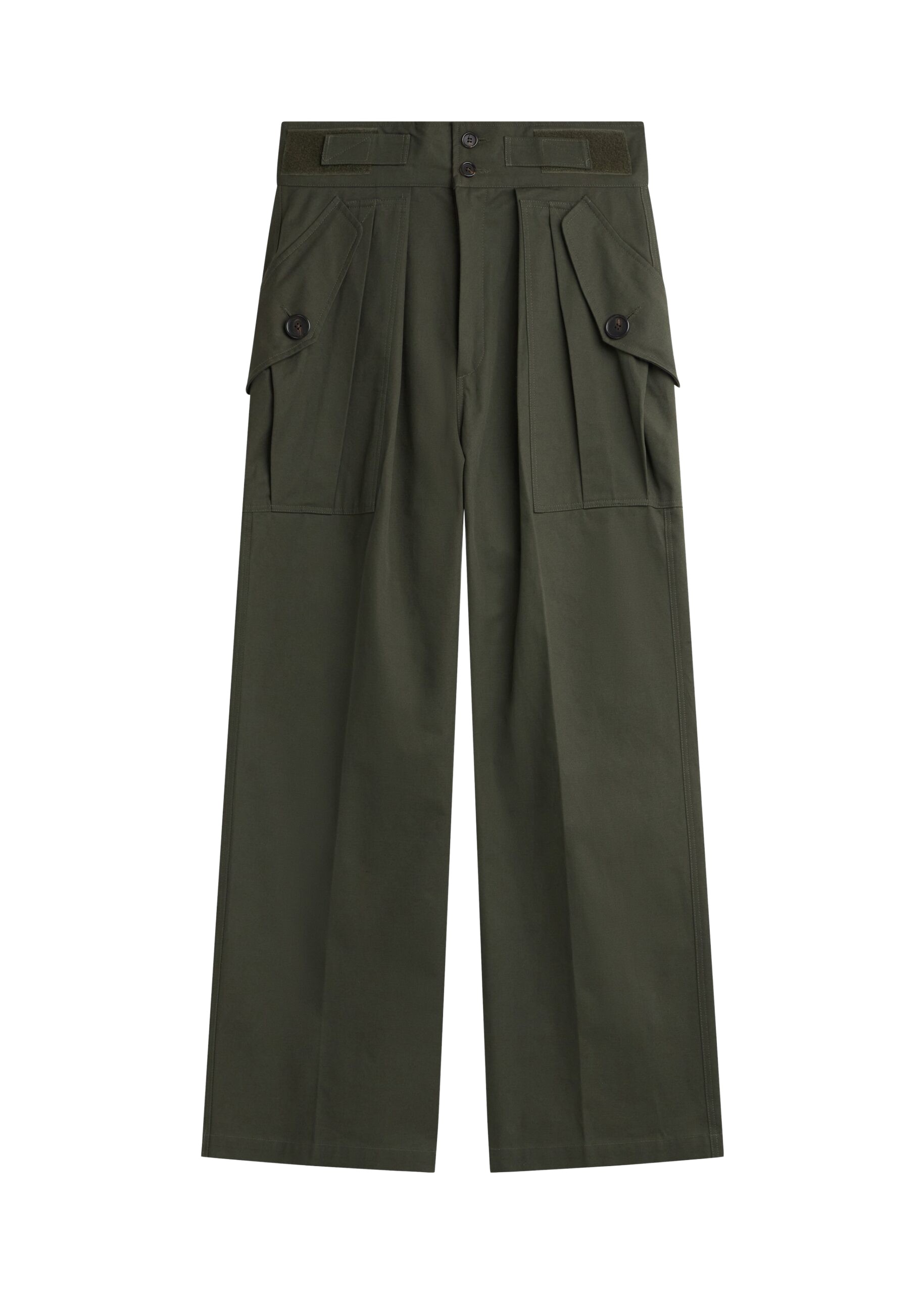 The Frankie Shop Tova Cargo Pants – Deep Green