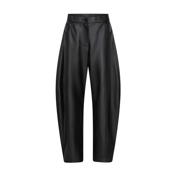 The Frankie Shop Trousers #08 - Black - Oversized Minimalist Pants in Black - Shop at Luxury Shoes 