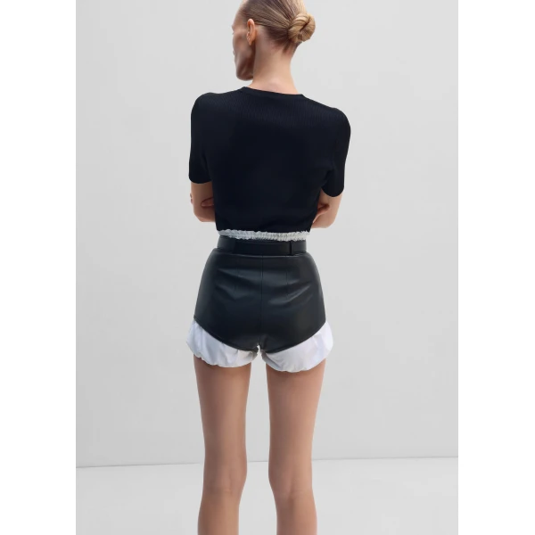 The Frankie Shop Trousers #09 - Black - Oversized Minimalist Pants in Black - Shop at Luxury Shoes 