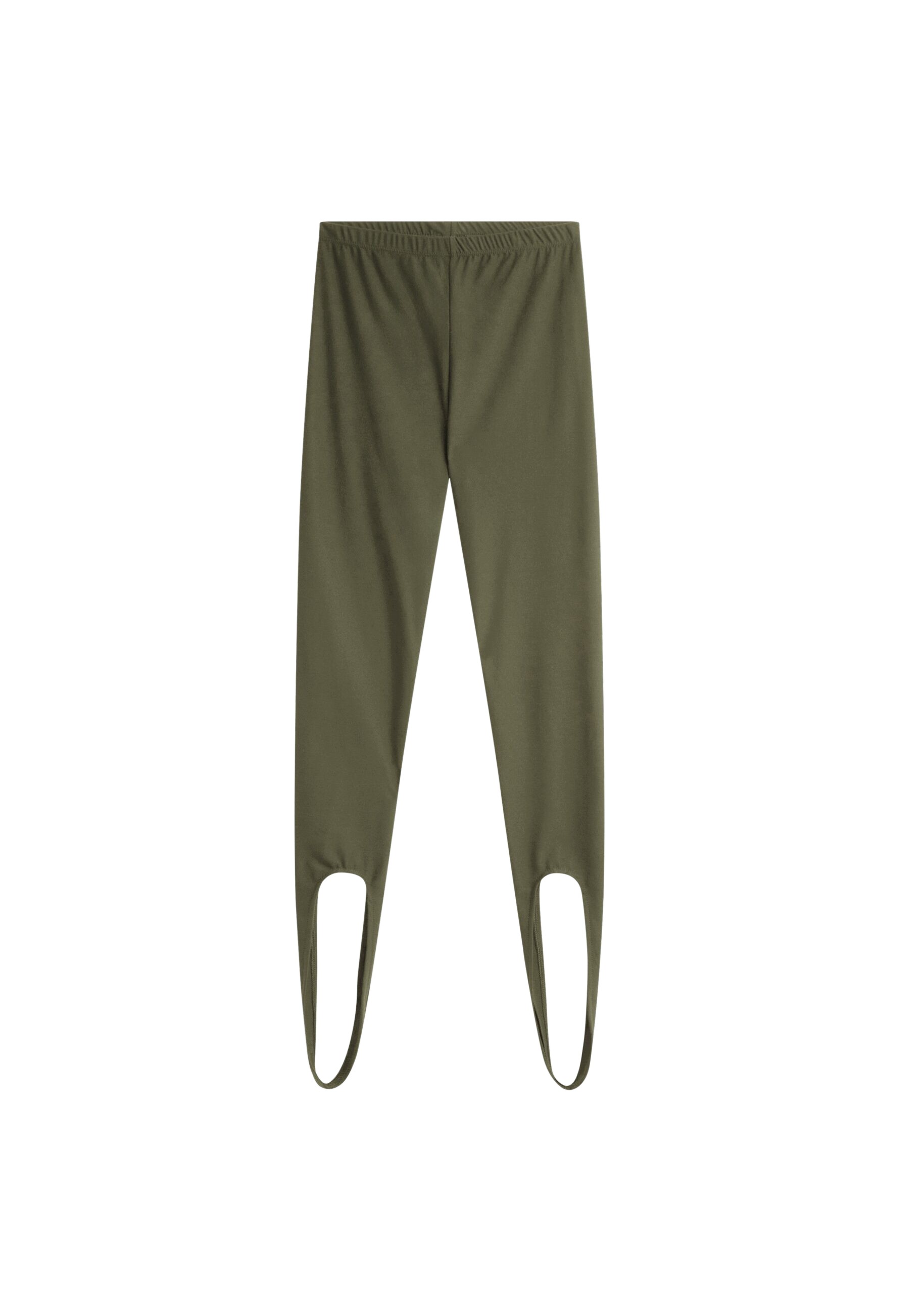 The Frankie Shop Twilla Stirrup Leggings – Olive
