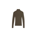 The Frankie Shop Utica Thin Turtleneck Sweater – Olive