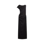 The Frankie Shop Varena Twisted Cut-Out Maxi Dress – Black
