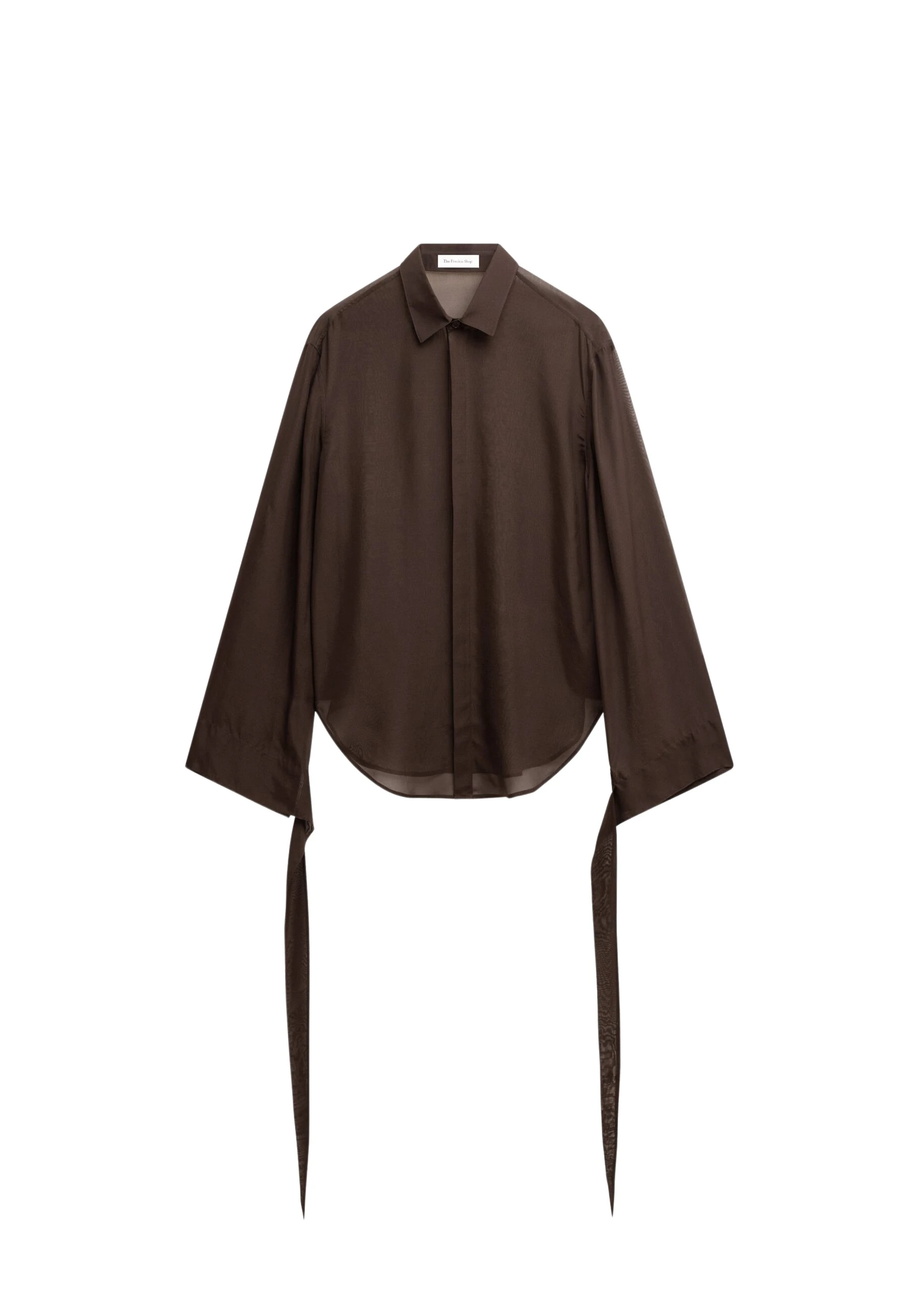 The-Frankie-Shop-Verlin-Sheer-Chiffon-Tie-Cuff-Shirt-Dark-Brown-coveti-scaled64077_nobg The Frankie Shop Verlin Sheer Chiffon Tie Cuff Shirt - Dark Brown - Oversized Minimalist Tops in Beige - Shop at Luxury Shoes