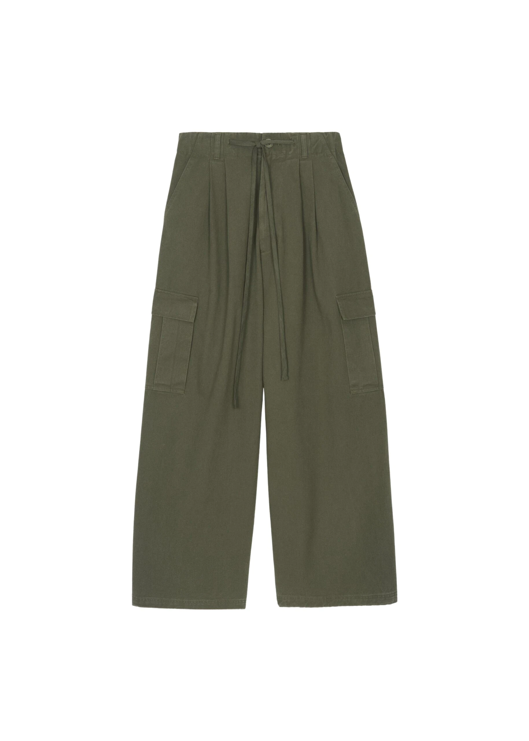 The-Frankie-Shop-Wandle-Cargo-Pants-Khaki-coveti-scaled79540_nobg The Frankie Shop Wandle Cargo Pants - Khaki - Oversized Minimalist Pants in Green - Shop at Luxury Shoes