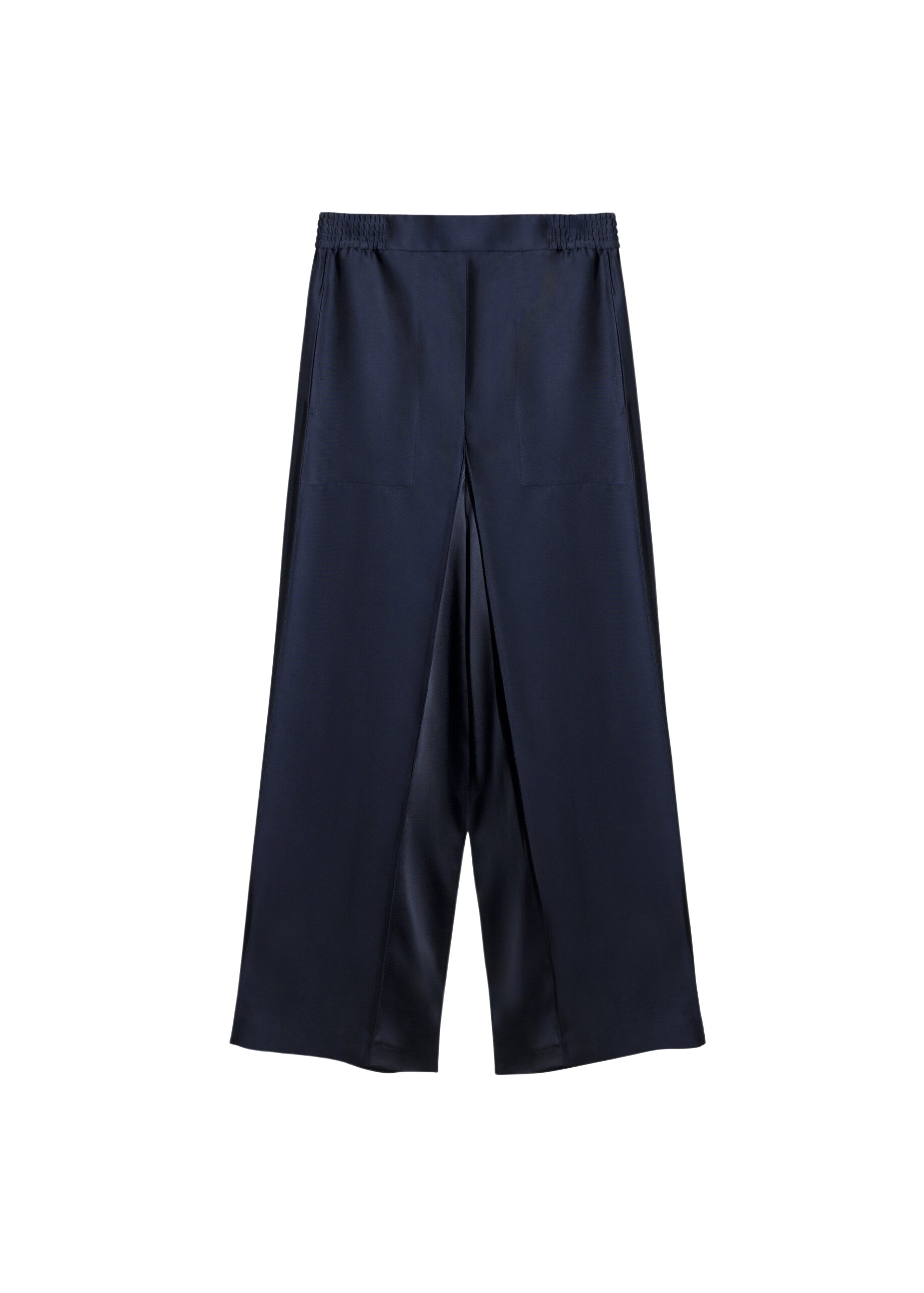 The Frankie Shop Wide Leg Culottes – Dark Ink Navy