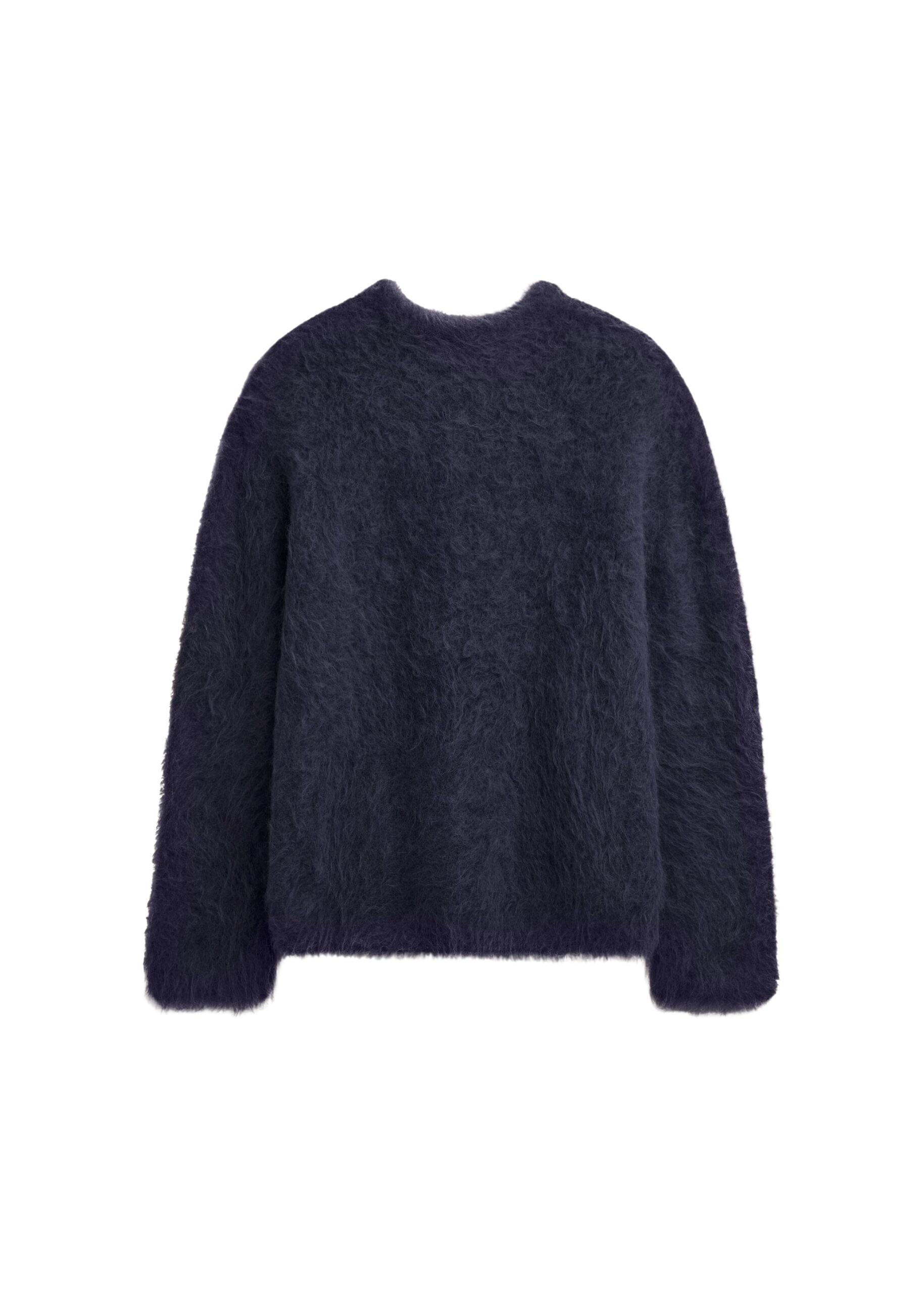 The Frankie Shop Willy Alpaca Knit Sweater – Navy