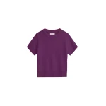 The Frankie Shop Zoersel Knit Top - Purple - Oversized Minimalist Tops in Purple - Shop at Luxury Shoes 
