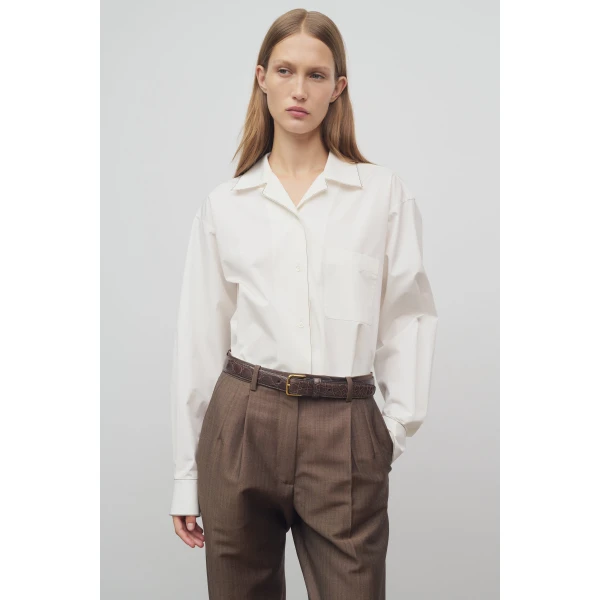 The Row Ashlin Shirt - Tops - Luxury Ready-to-Wear at Luxury Shoes 