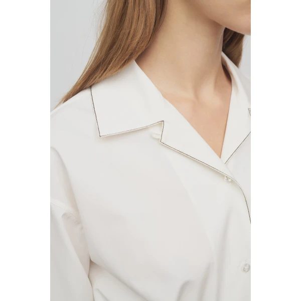 The Row Ashlin Shirt - Tops - Luxury Ready-to-Wear at Luxury Shoes 