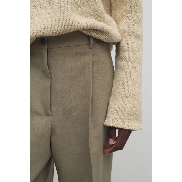 The Row Bogat Pant - Pants - Luxury Ready-to-Wear at Luxury Shoes 