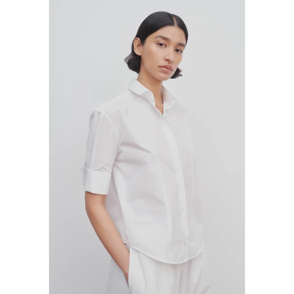 The Row Carpazi Shirt - Tops - Luxury Ready-to-Wear at Luxury Shoes 