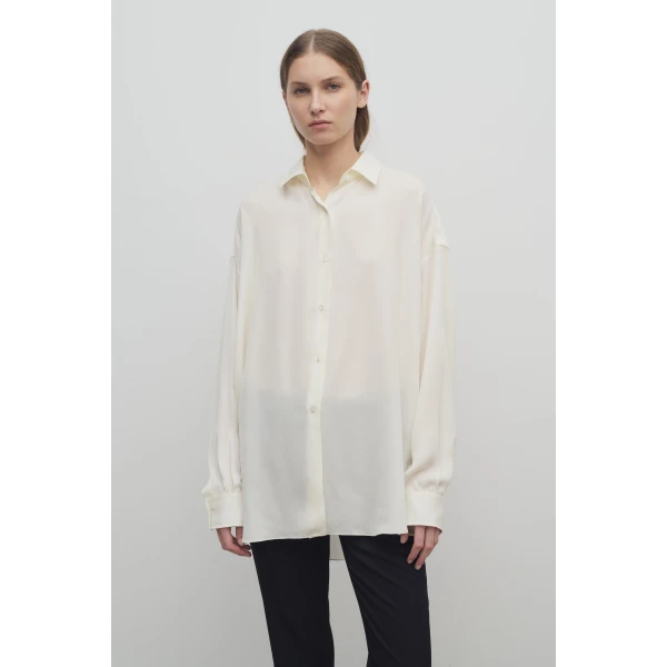 The Row Caster Shirt - Tops - Luxury Ready-to-Wear at Luxury Shoes 