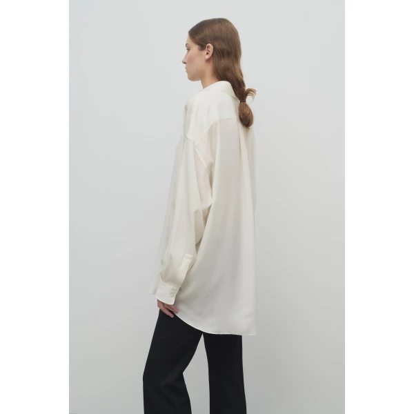 The Row Caster Shirt - Tops - Luxury Ready-to-Wear at Luxury Shoes 