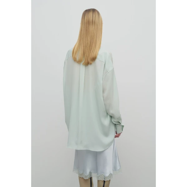 The Row Caster Shirt - Tops - Luxury Ready-to-Wear at Luxury Shoes 