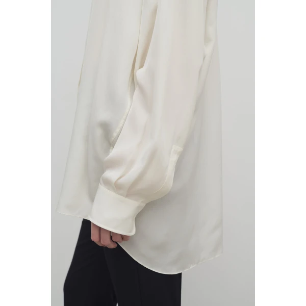 The Row Caster Shirt - Tops - Luxury Ready-to-Wear at Luxury Shoes 