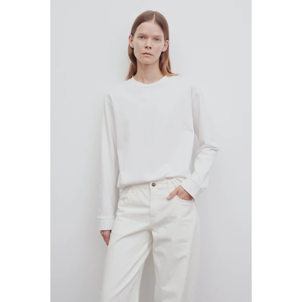 The Row Ciles R T-Shirt - Tops - Luxury Ready-to-Wear at Luxury Shoes 