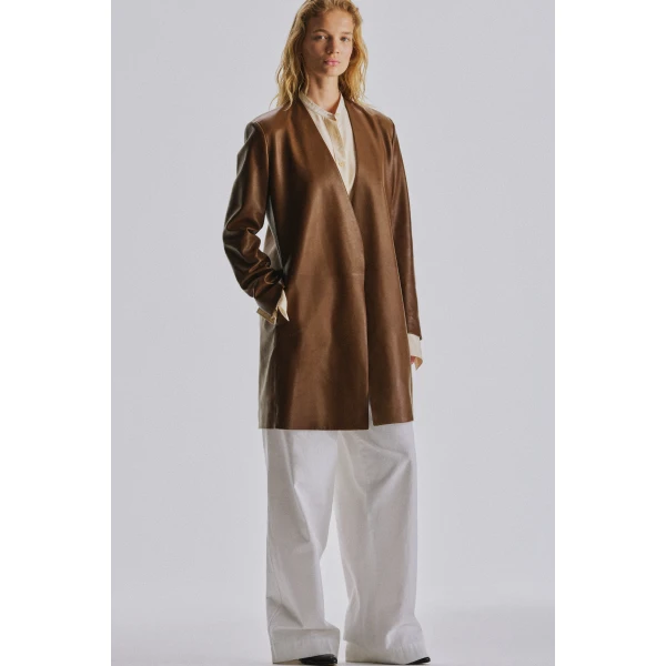 The Row Clarisa Coat - Coats - Luxury Ready-to-Wear at Luxury Shoes 