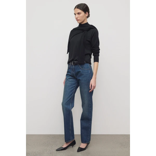 The Row Daciana Jean - Pants - Luxury Ready-to-Wear at Luxury Shoes 