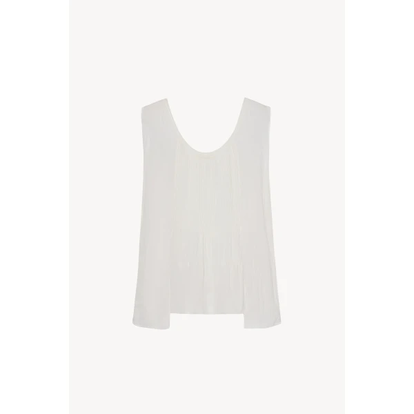 The Row Daina Top - Tops - Luxury Ready-to-Wear at Luxury Shoes 