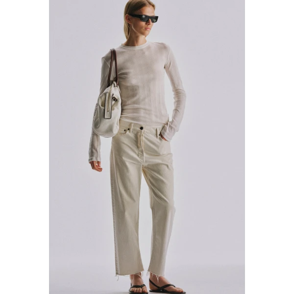 The Row Dantea T-Shirt - Tops - Luxury Ready-to-Wear at Luxury Shoes 