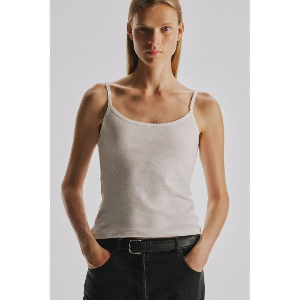 The Row Denzel Tank Top - Tops - Luxury Ready-to-Wear at Luxury Shoes 