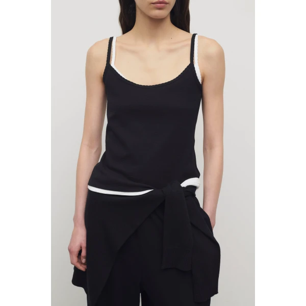 The Row Denzel Tank Top - Tops - Luxury Ready-to-Wear at Luxury Shoes 