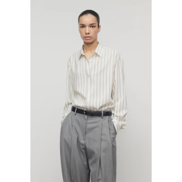 The Row Eirlys Shirt - Tops - Luxury Ready-to-Wear at Luxury Shoes 