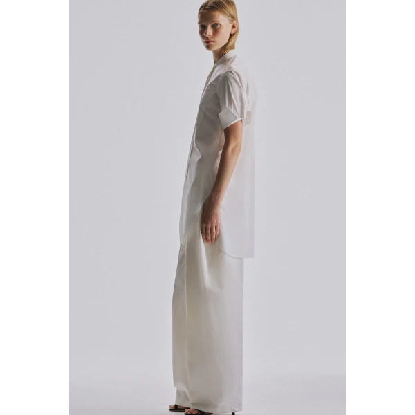 The Row Elaris Shirt - Tops - Luxury Ready-to-Wear at Luxury Shoes 
