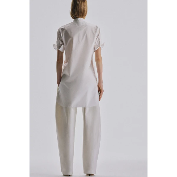 The Row Elaris Shirt - Tops - Luxury Ready-to-Wear at Luxury Shoes 