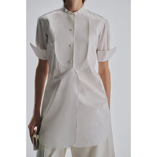 The Row Elaris Shirt - Tops - Luxury Ready-to-Wear at Luxury Shoes 