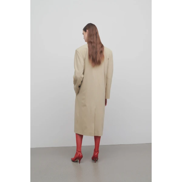 The Row Elea Coat - Coats - Luxury Ready-to-Wear at Luxury Shoes 